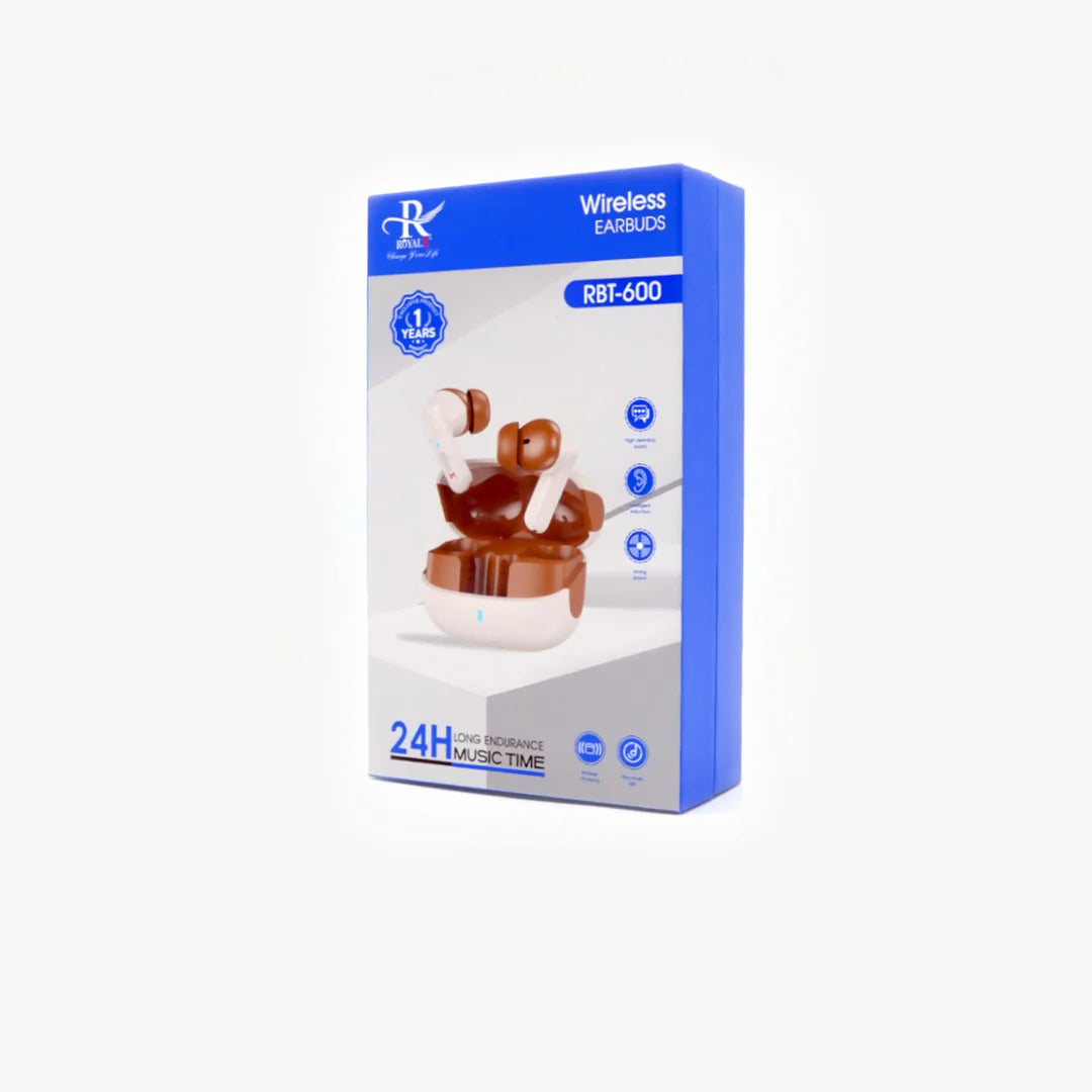 RBT-600 Wireless Earbuds | 24H Long Battery Life