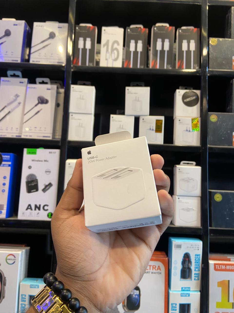 Original 20W PD Charger Type C Adapter - 3PIN