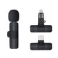 K9 Wireless Lavalier Microphone with USB Type C and iOS Connector Plug